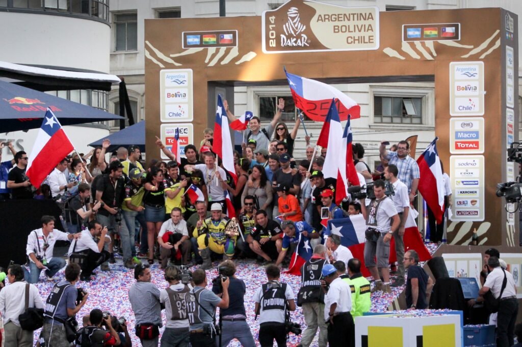 Podio Dakar 2014